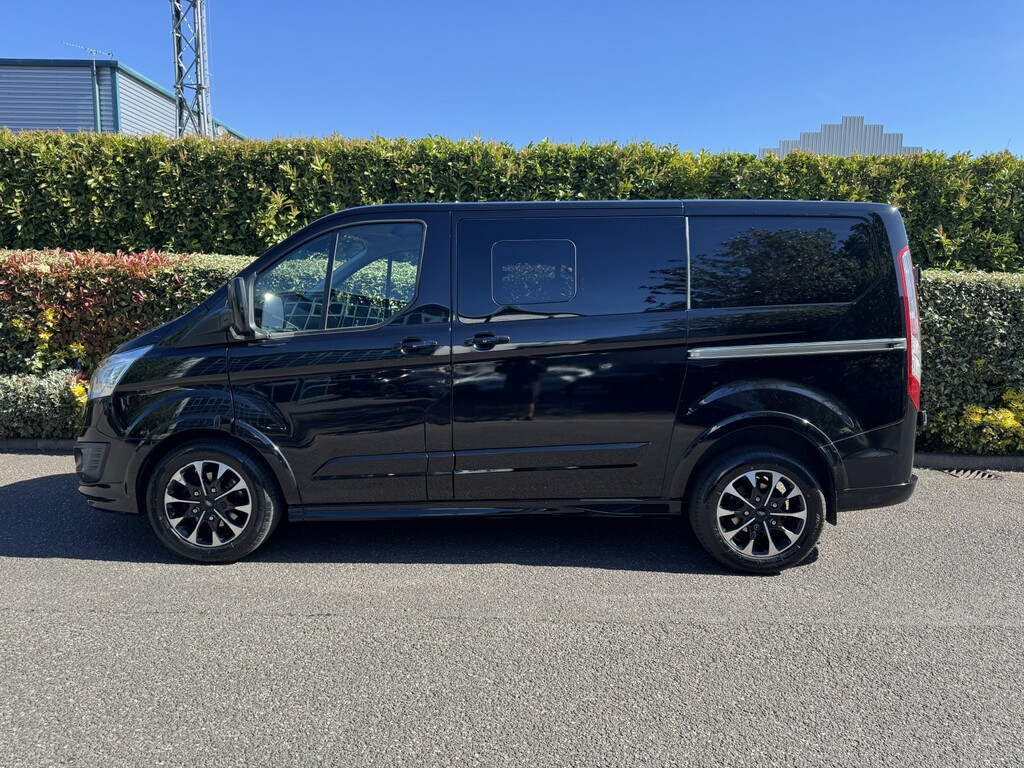 Ford Transit Custom 2.0 Tdci 290 Sport 2017 EJ17NJY Black #6