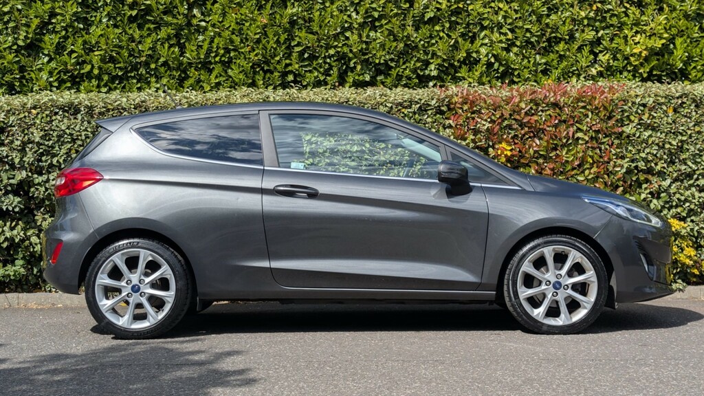 Ford Fiesta 1.0 T Ecoboost Titanium 2017 KN67WTU Grey #6