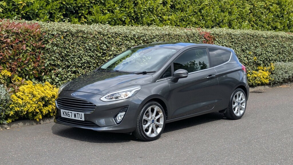 Ford Fiesta 1.0 T Ecoboost Titanium 2017 KN67WTU Grey #5