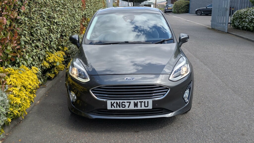 Ford Fiesta 1.0 T Ecoboost Titanium 2017 KN67WTU Grey #2