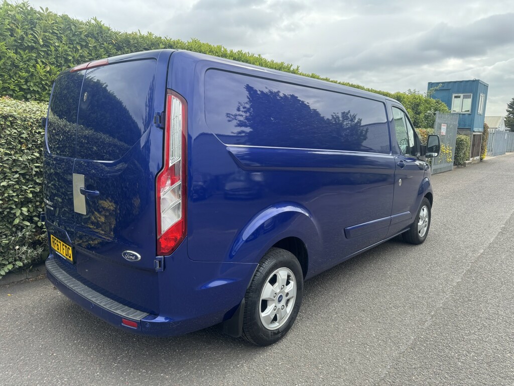 Ford Transit Custom 2.0 Tdci 290 Limited 2018 RF67FDG Blue #4
