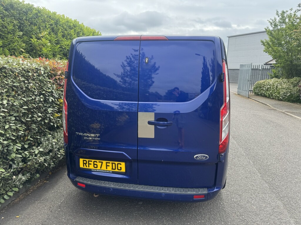 Ford Transit Custom 2.0 Tdci 290 Limited 2018 RF67FDG Blue #3