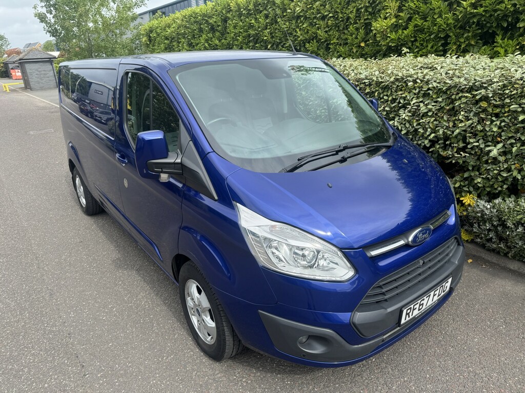 Ford Transit Custom 2.0 Tdci 290 Limited 2018 RF67FDG Blue #5