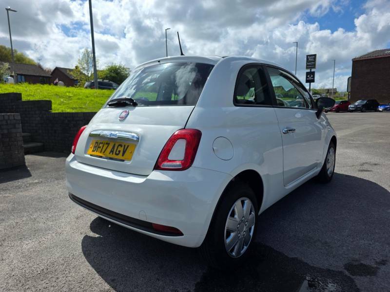 Fiat 500 1.2 Pop - 2017 17 BF17AGV White #3