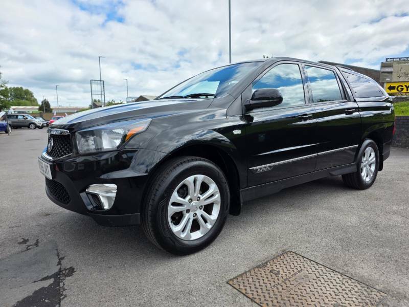 SsangYong Korando Sports Sx Pickup Double Cab White #3