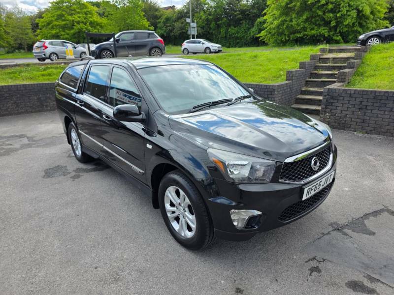 SsangYong Korando Sports Sx Pickup Double Cab White #1