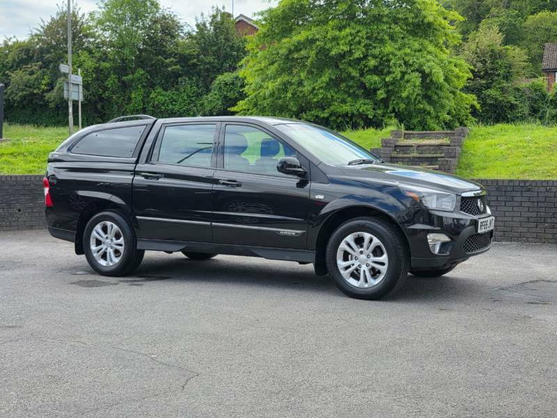SsangYong Korando Sports Sx Pickup Double Cab White #4