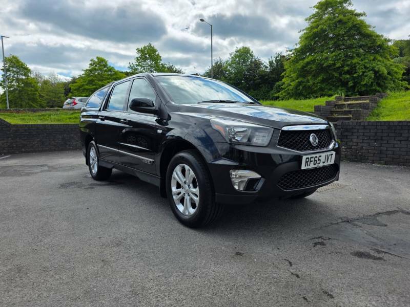 SsangYong Korando Sports Sx Pickup Double Cab White #11