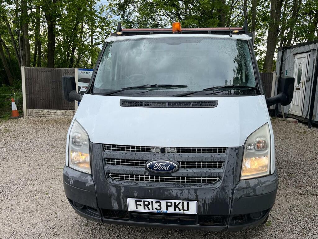 Ford Transit Custom Chassis Cab 2.2 Tdci 350 Rwd L3 Drw 201313 FR13PKU White #6