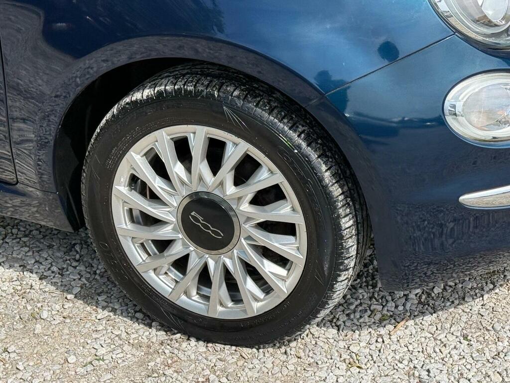 Fiat 500 Hatchback 1.2 Lounge Euro 6 Ss 201868 YN68JVX Blue #6