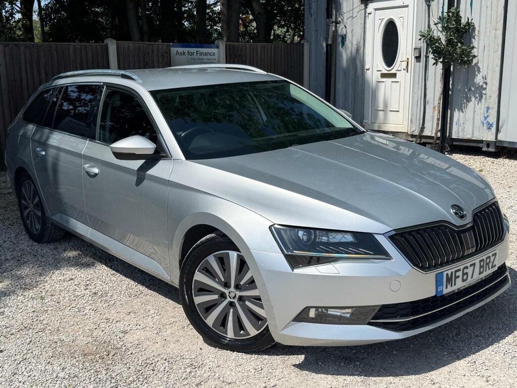 Skoda Superb Estate 1.6 Tdi Greenline Se L Executive Euro 6 S Silver