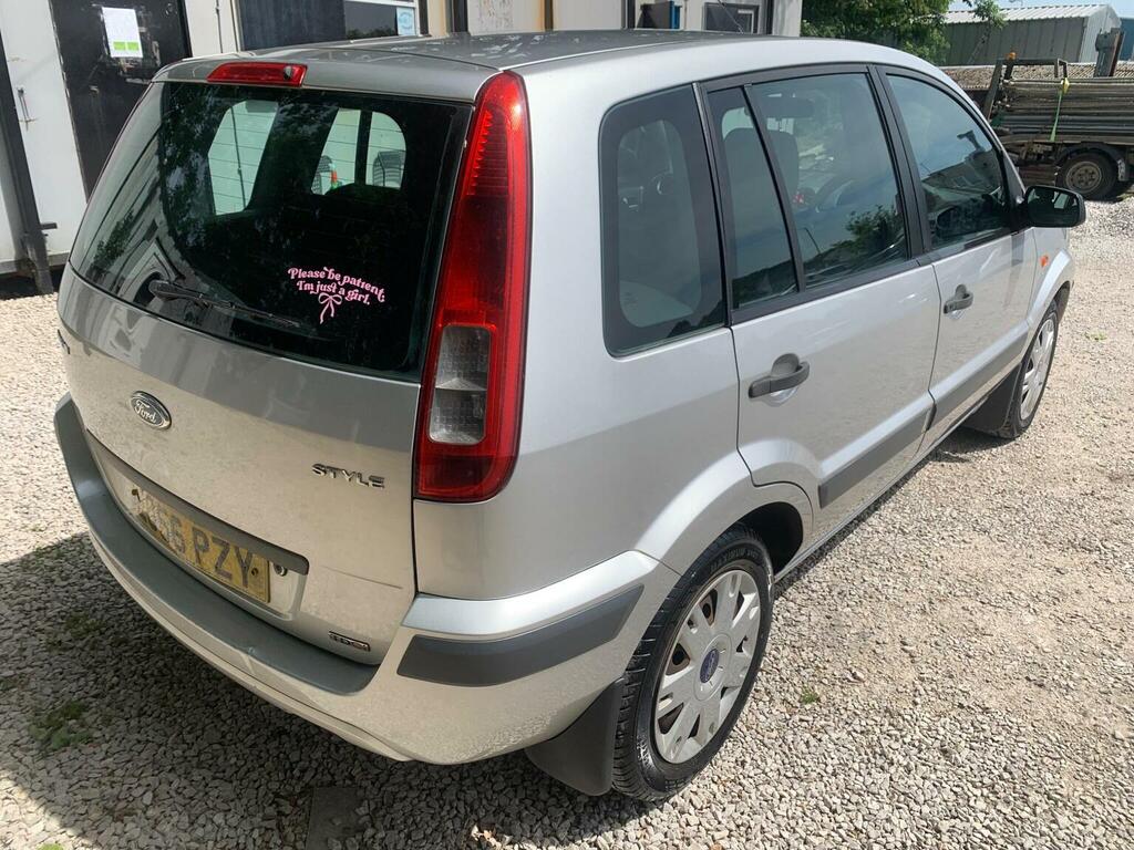 Ford Fusion Hatchback 1.4 Tdci Style Climate 200656 Silver #6