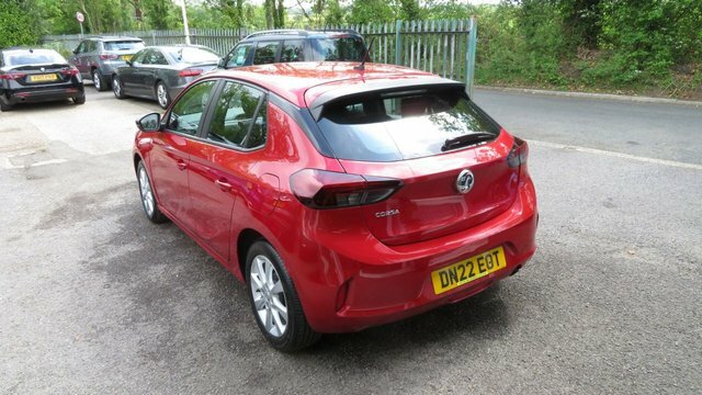 Vauxhall Corsa 2022 1.2 Se Edition Hatchback Eu DN22EOT Red #5