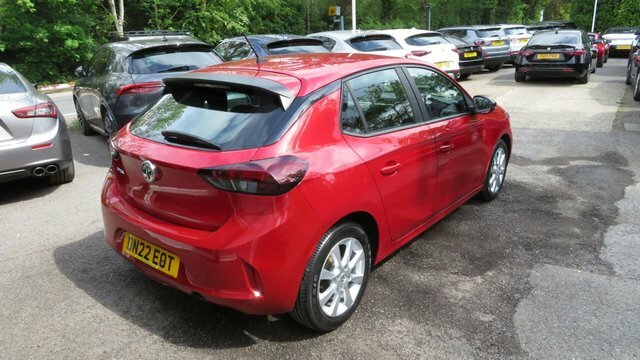 Vauxhall Corsa 2022 1.2 Se Edition Hatchback Eu DN22EOT Red #3