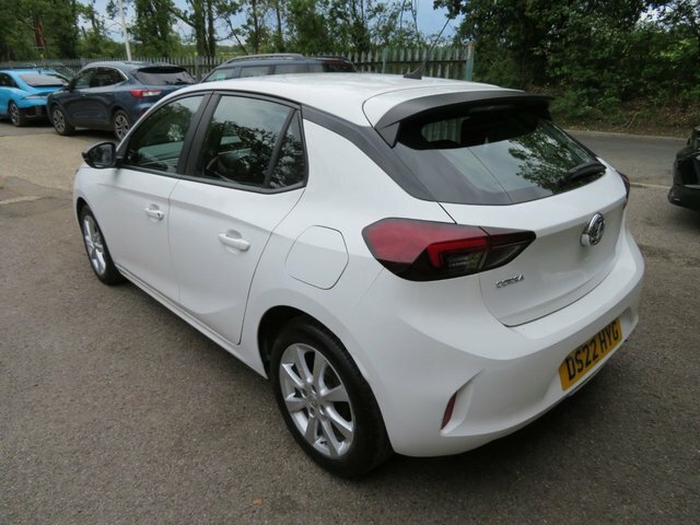 Vauxhall Corsa 2022 1.2 Se Edition Hatchback Eu DS22HYG White #5