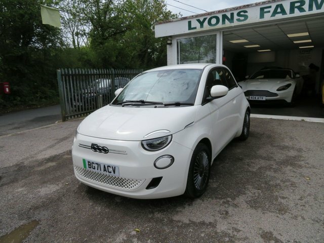 Fiat 500E 2021 42Kwh Icon Hatchback BG71ACV White #4
