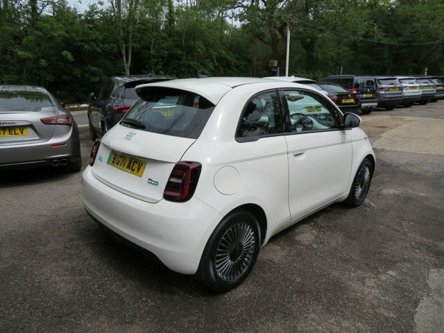 Fiat 500E 2021 42Kwh Icon Hatchback BG71ACV White #3