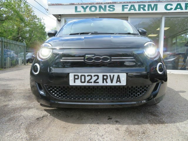 Fiat 500E 2022 42Kwh La Prima Hatchback PO22RVA Black #4