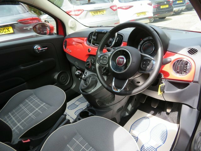 Fiat 500 2016 1.2 Lounge Hatchback Euro 6 SK16TYH Pink #6