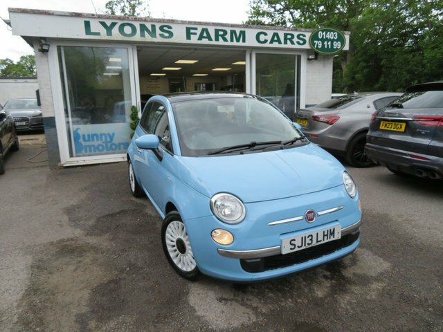 Fiat 500 2013 1.2 Lounge Hatchback Euro 4 Blue