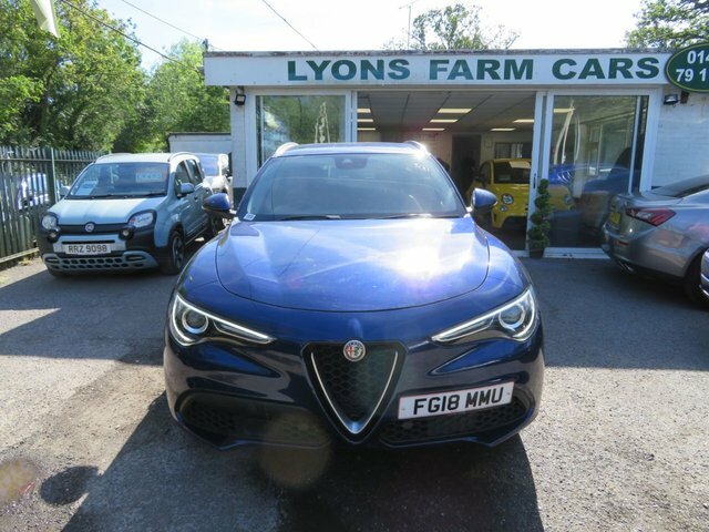 Alfa Romeo Stelvio 2018 2.0T Speciale Suv Q4 All Blue #5
