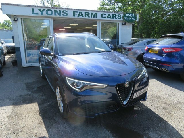 Alfa Romeo Stelvio 2018 2.0T Speciale Suv Q4 All Blue