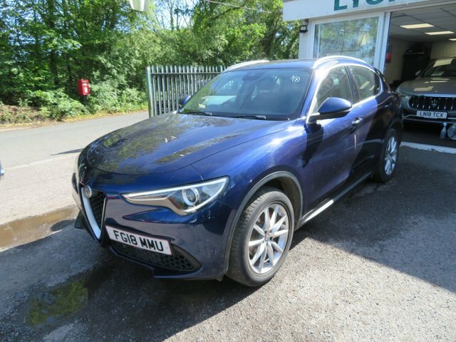 Alfa Romeo Stelvio 2018 2.0T Speciale Suv Q4 All Blue #3