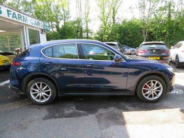 Alfa Romeo Stelvio 2018 2.0T Speciale Suv Q4 All Blue #6