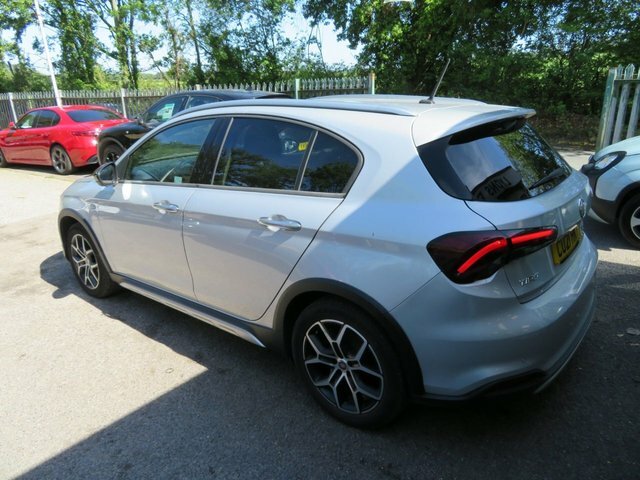 Fiat Tipo 2021 1.0 Cross Hatchback Euro 6 Grey #4