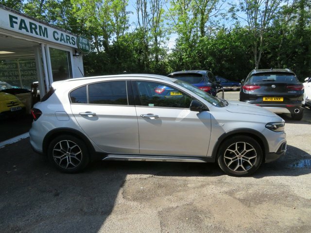 Fiat Tipo 2021 1.0 Cross Hatchback Euro 6 Grey #6