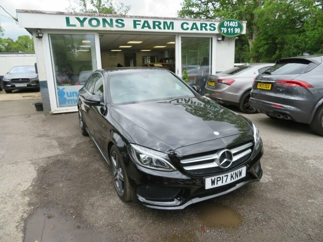Mercedes-Benz C Class 2017 2.1 C220d Amg Line Premium Saloon Diese Black