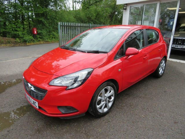 Vauxhall Corsa 2015 1.4I Ecoflex Excite Hatchback Manu GY15LWC Red #4