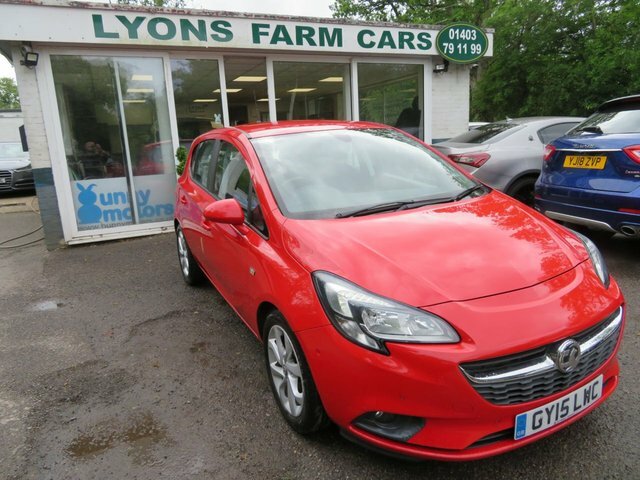 Vauxhall Corsa 2015 1.4I Ecoflex Excite Hatchback Manu Red