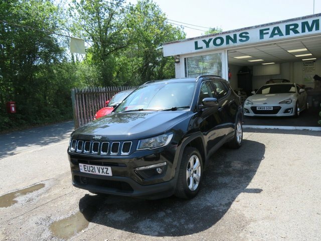 Jeep Compass 2021 1.4T Multiairii Longitude Suv Black #2