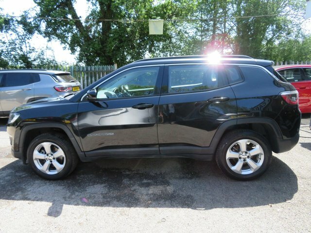 Jeep Compass 2021 1.4T Multiairii Longitude Suv Black #3