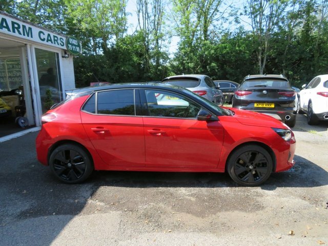 Vauxhall Corsa-e 2022 50Kwh Anniversary Edition Hatchback Elect DV72KCN Red #6