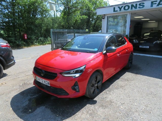 Vauxhall Corsa-e 2022 50Kwh Anniversary Edition Hatchback Elect DV72KCN Red #3