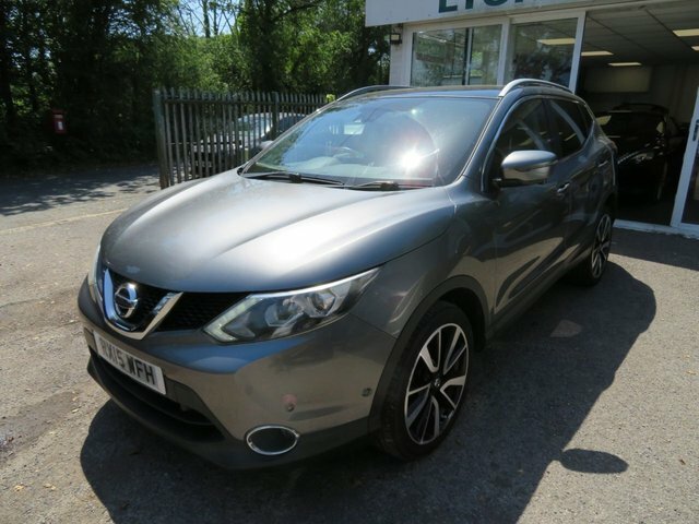 Nissan Qashqai 2015 1.5 Dci Tekna Suv 2Wd Euro Grey #4