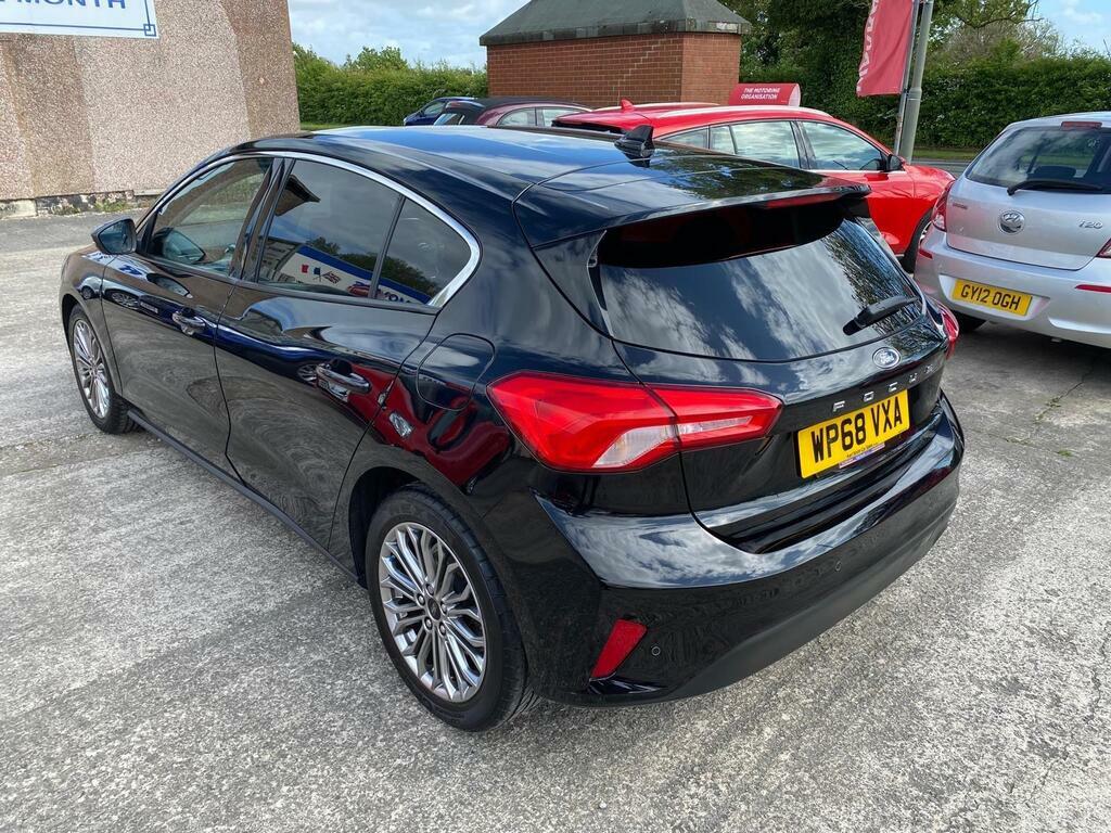 Ford Focus 1.0T Ecoboost Titanium X Euro 6 S S WP68VXA Black #6
