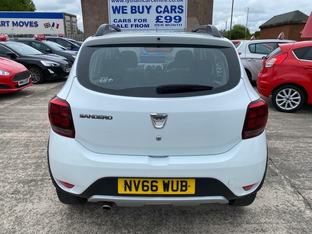 Dacia Sandero Stepway 0.9 Tce Ambiance Euro 6 S S NV66WUB White #6