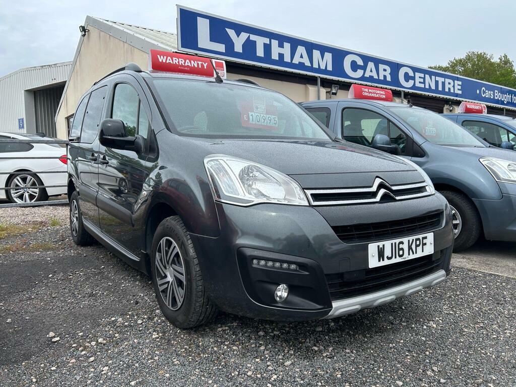Citroen Berlingo 1.6 Bluehdi Xtr Multispace Mpv Etg6 Euro 6 S S Grey