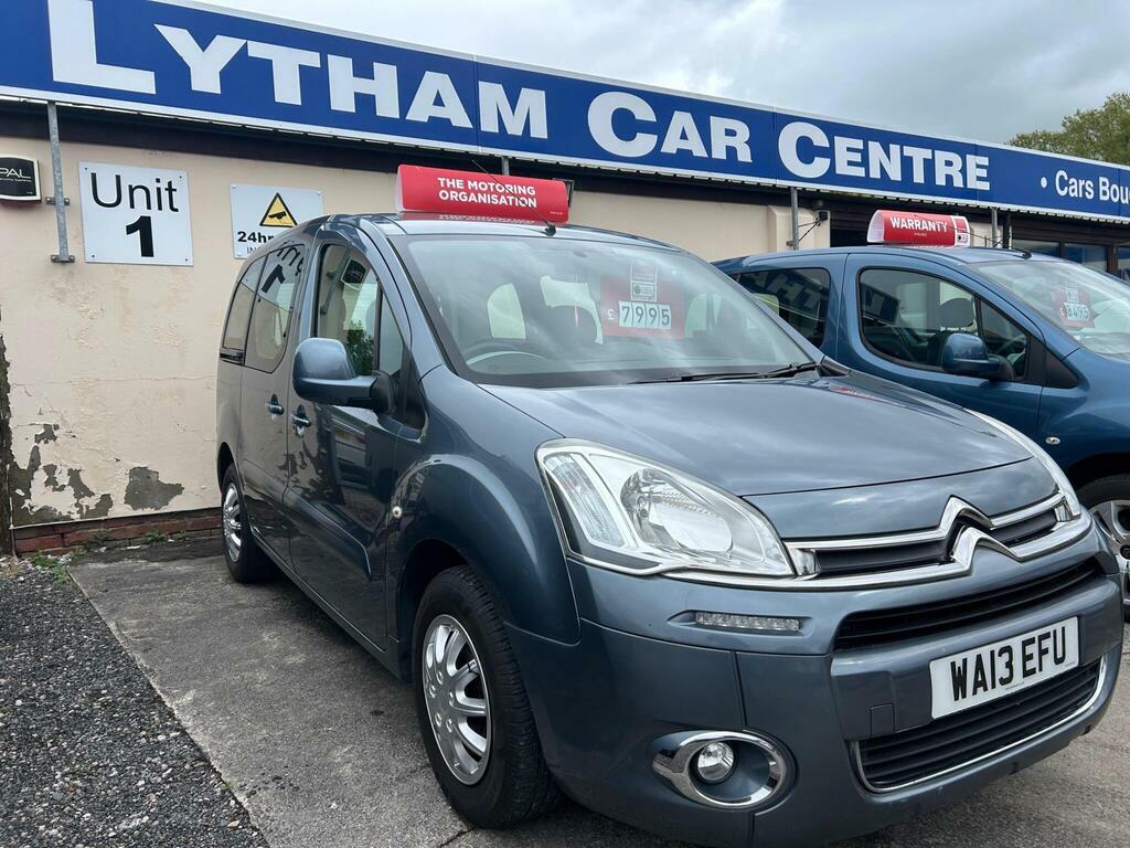 Citroen Berlingo 1.6 Hdi Vtr Multispace Mpv Euro 5 Grey