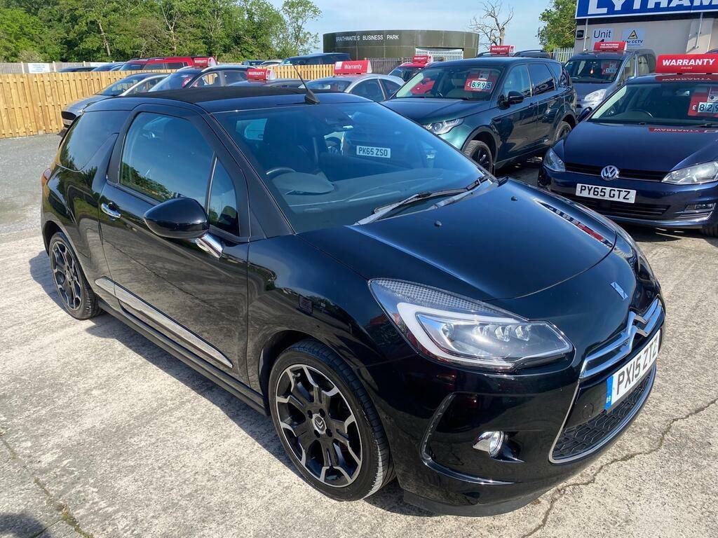 Citroen Ds3 Cabrio 1.6 Thp Dsport Euro 6 S S Black