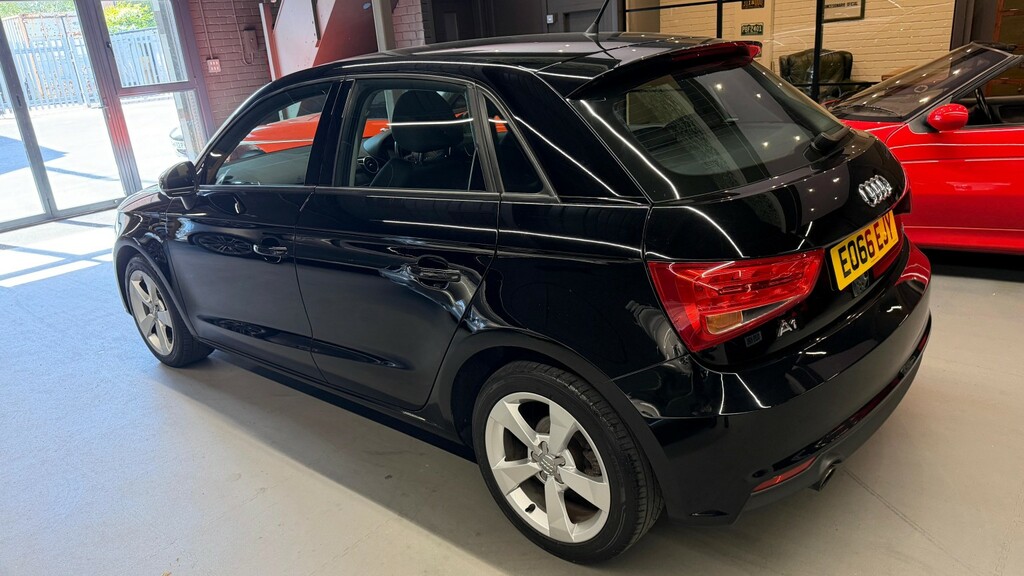 Audi A1 Hatchback 1.0 Tfsi Sport 201666 EO66EJY Black #3