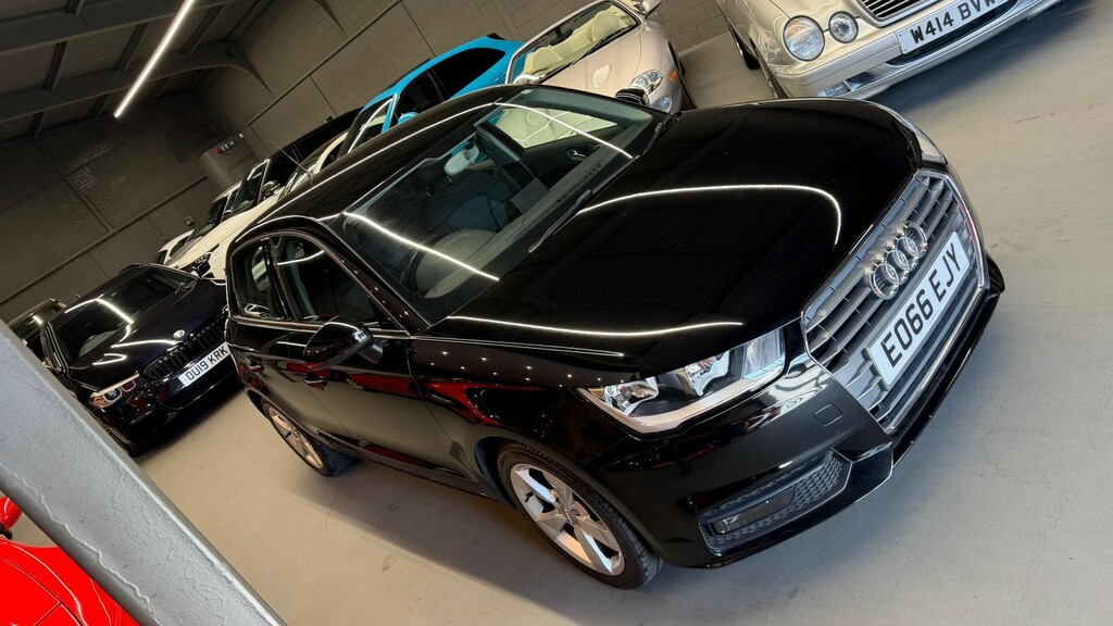 Audi A1 Hatchback 1.0 Tfsi Sport 201666 EO66EJY Black #2