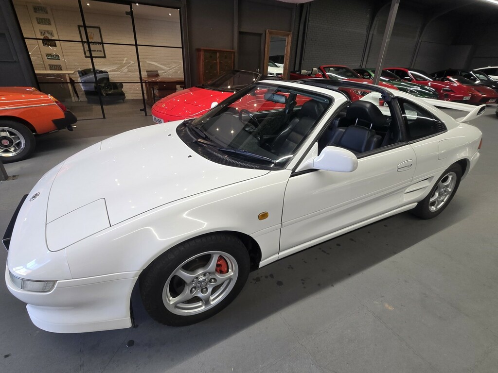 Toyota MR2 Gt T Silver #25