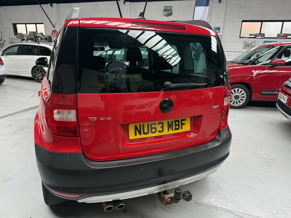 Skoda Yeti 2.0 Tdi Se Plus 201363 NU63MBF Red #5