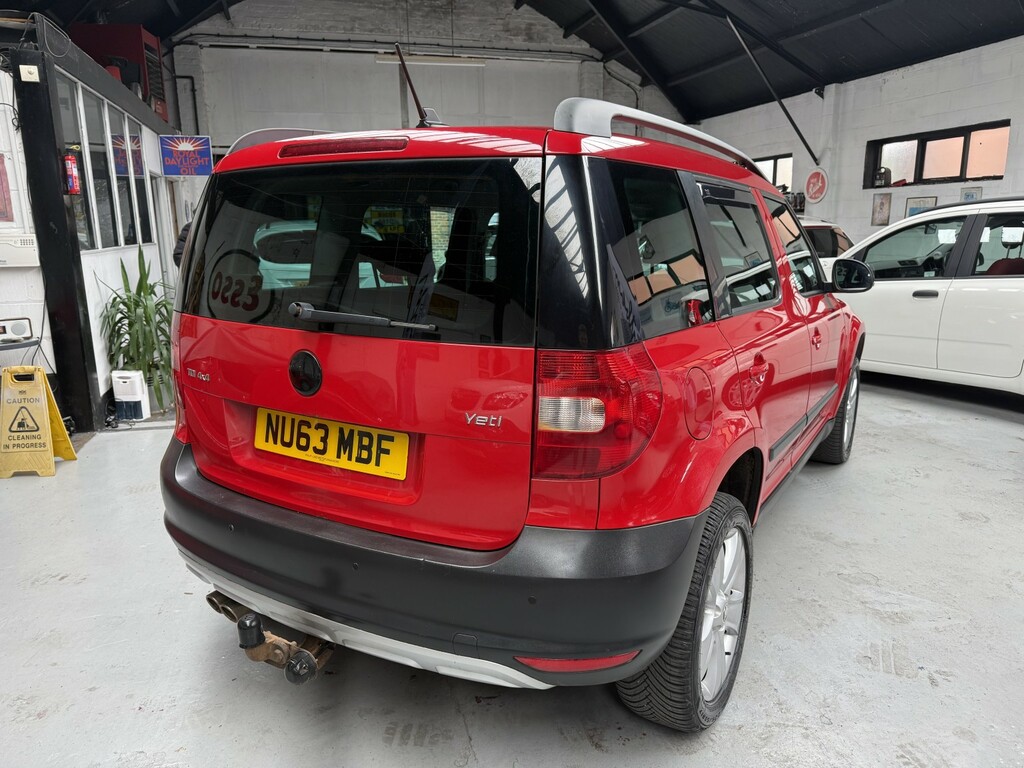Skoda Yeti 2.0 Tdi Se Plus 201363 NU63MBF Red #6