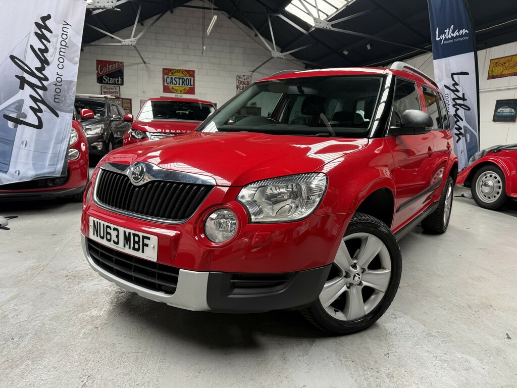 Skoda Yeti 2.0 Tdi Se Plus 201363 Red