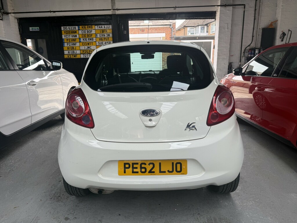 Ford KA 1.2 Zetec 201262 PE62LJO White #3